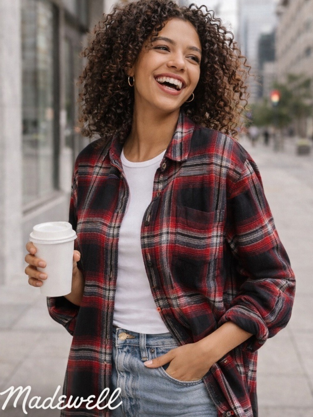 Madewell Classic Ex-boyfriend Flannel Size XS